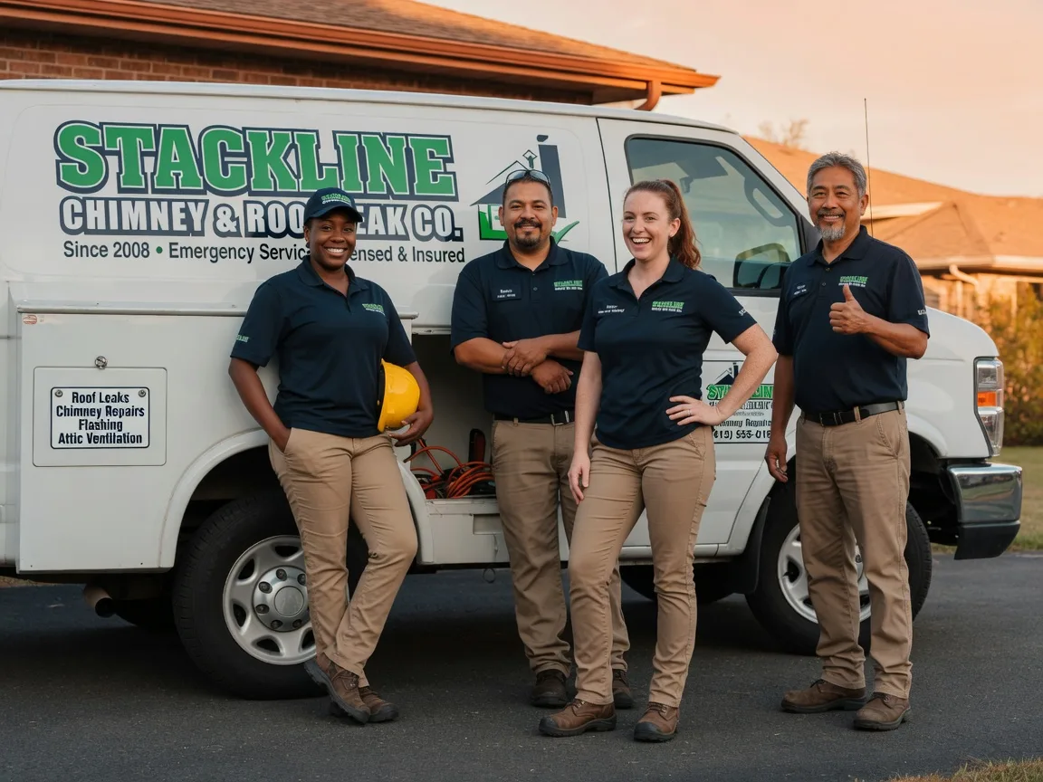 Chimney flashing repair company in Deerfield, MI
